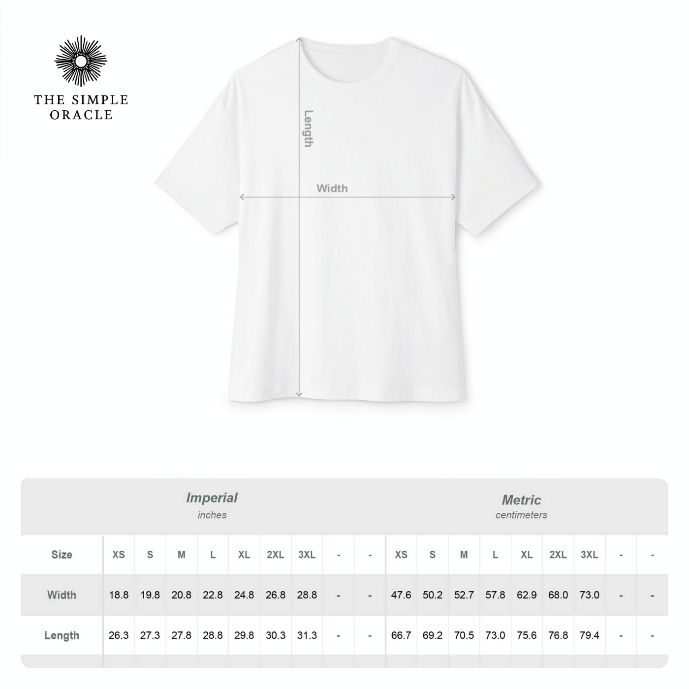 Oversized Boxy Tee 'Crystal Ball'