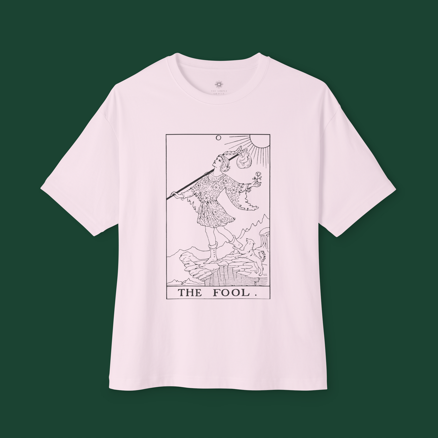 Oversized Tarot Boxy Tee "The Fool"