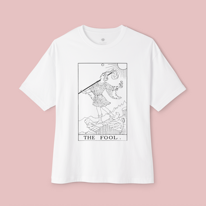 Oversized Tarot Boxy Tee 'The Fool'