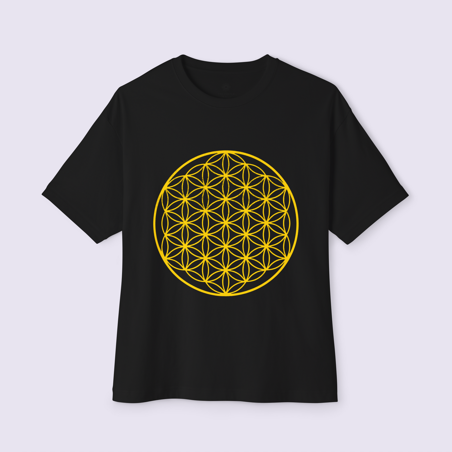 Oversized Boxy Tee "Flower of Life"