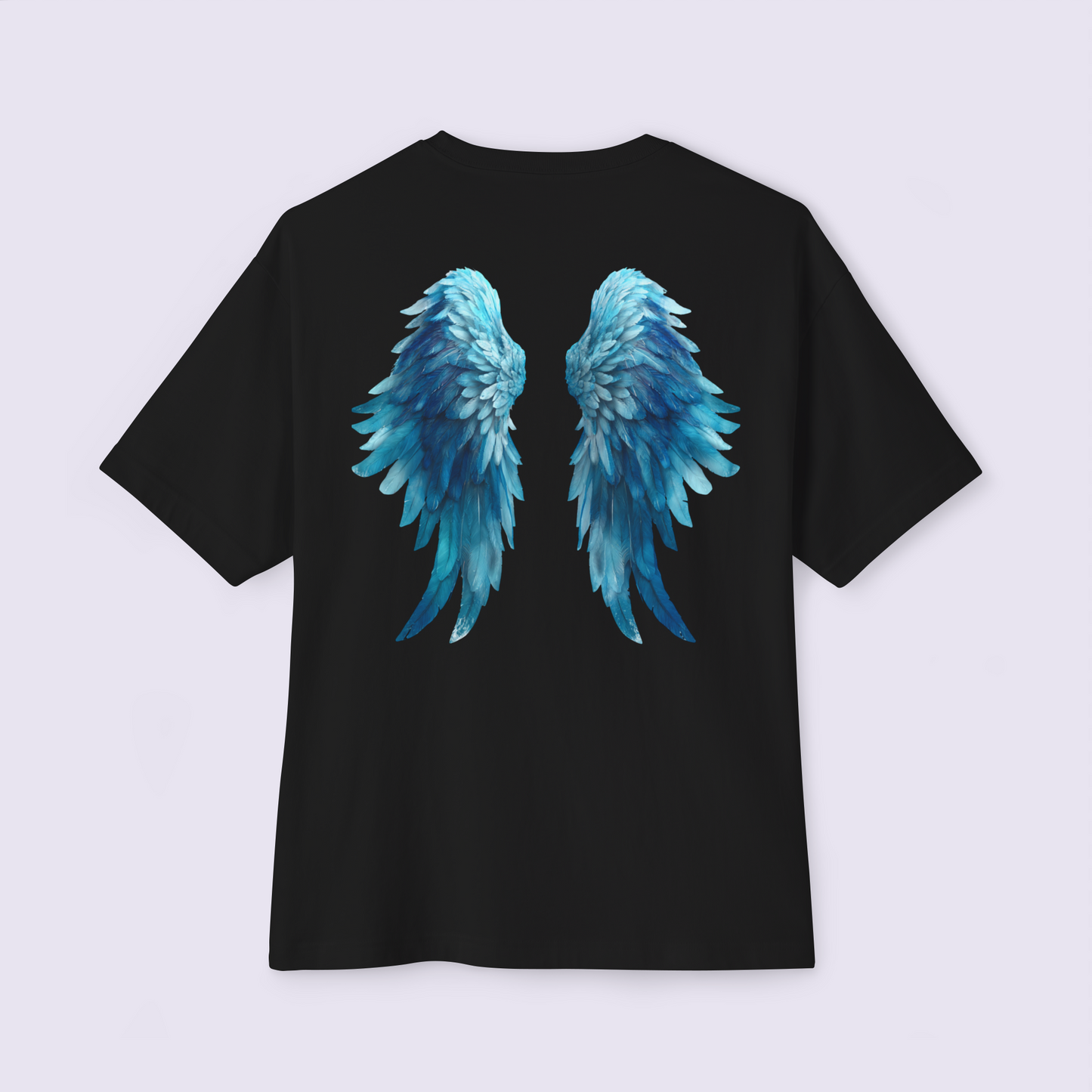 Oversized Boxy Tee "Angel Wings"