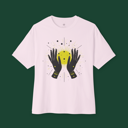 Oversized Boxy Tee 'Sacred Hands'