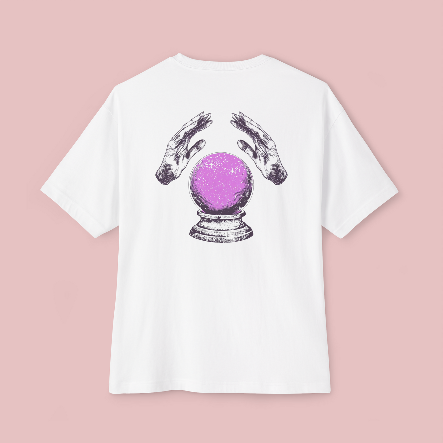 Oversized Boxy Tee "Crystal Ball"