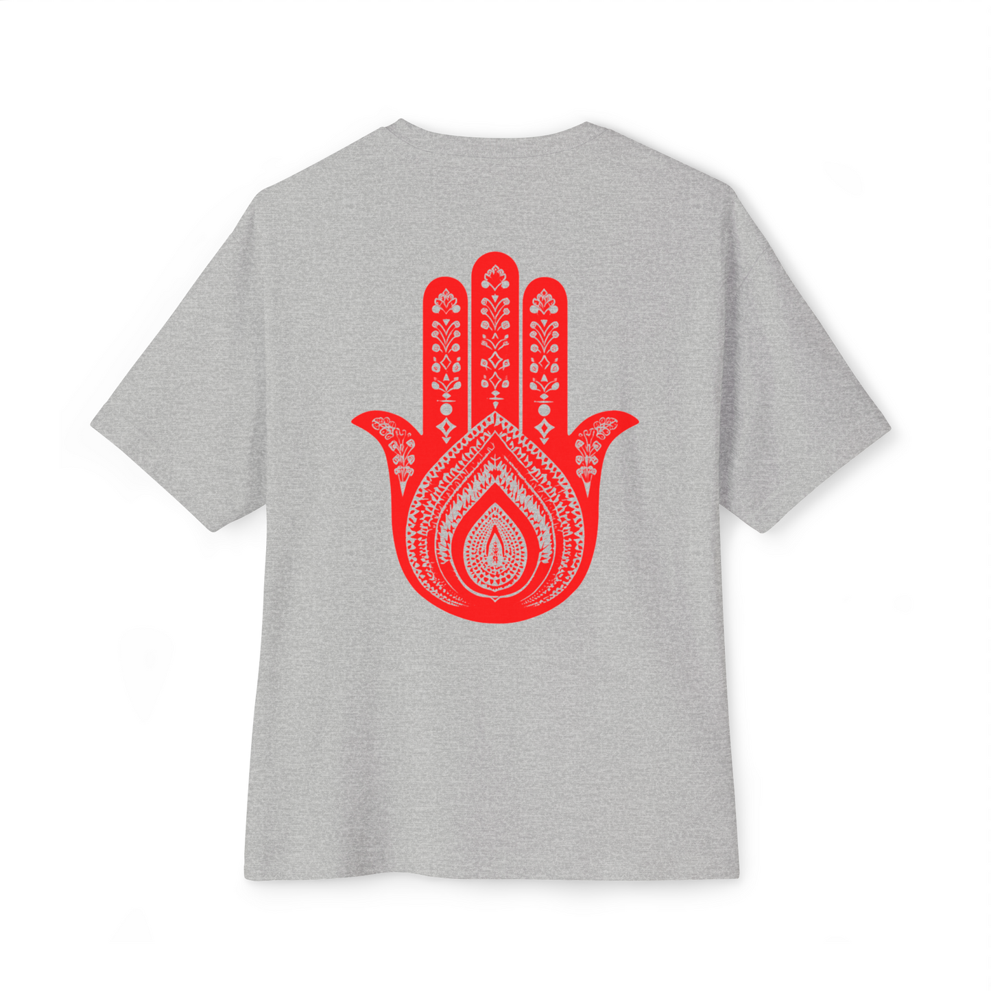 Oversized Boxy Tee "Hand of Fatima"