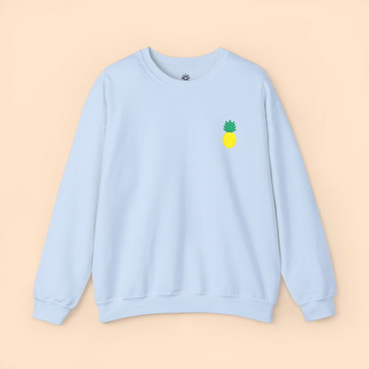 Embroidered 'Pineapple' Crewneck Sweatshirt