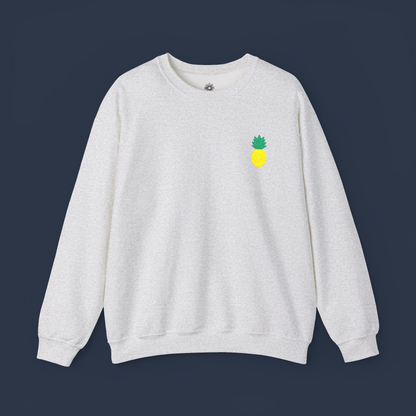 Embroidered 'Pineapple' Crewneck Sweatshirt