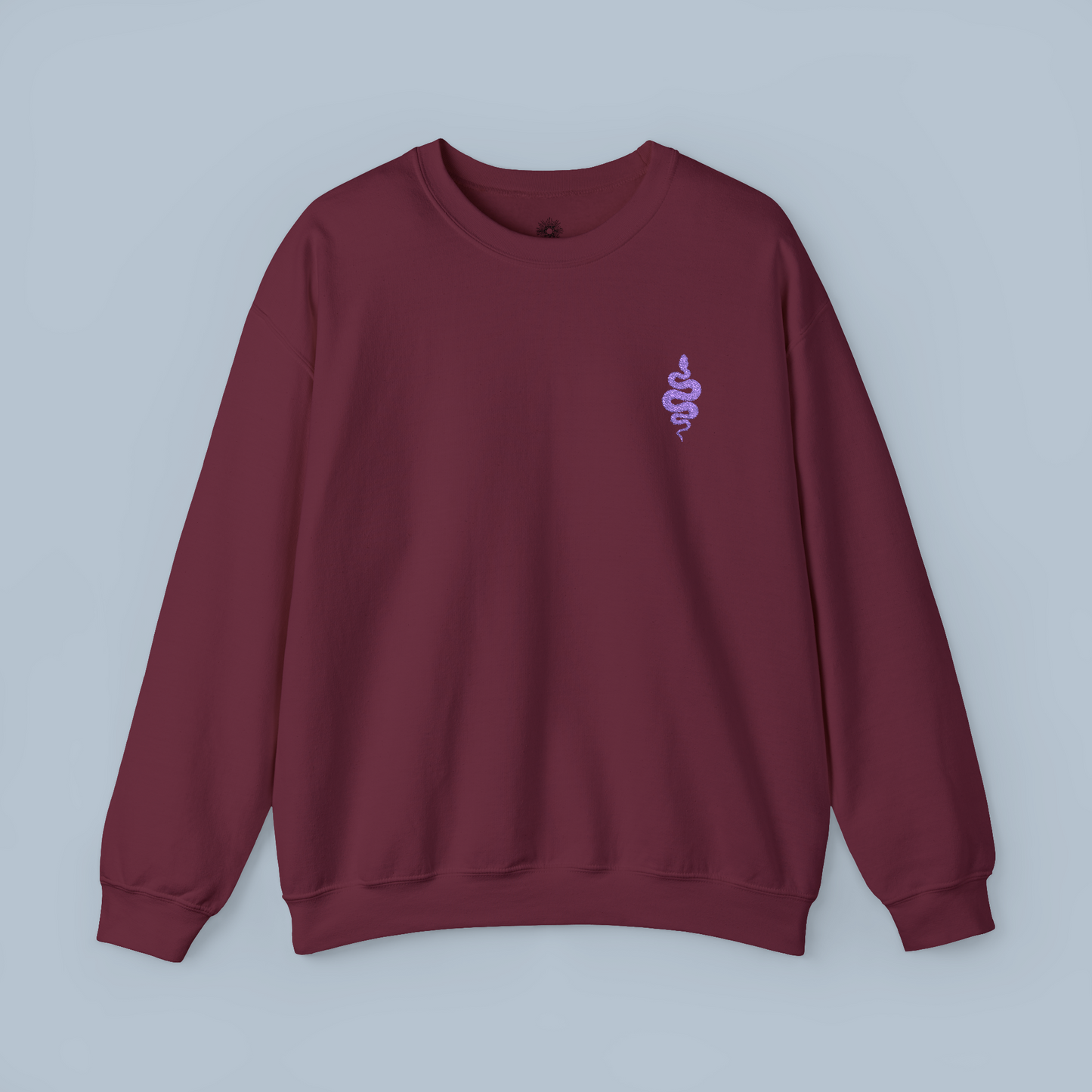 Embroidered Snake Crewneck Sweatshirt