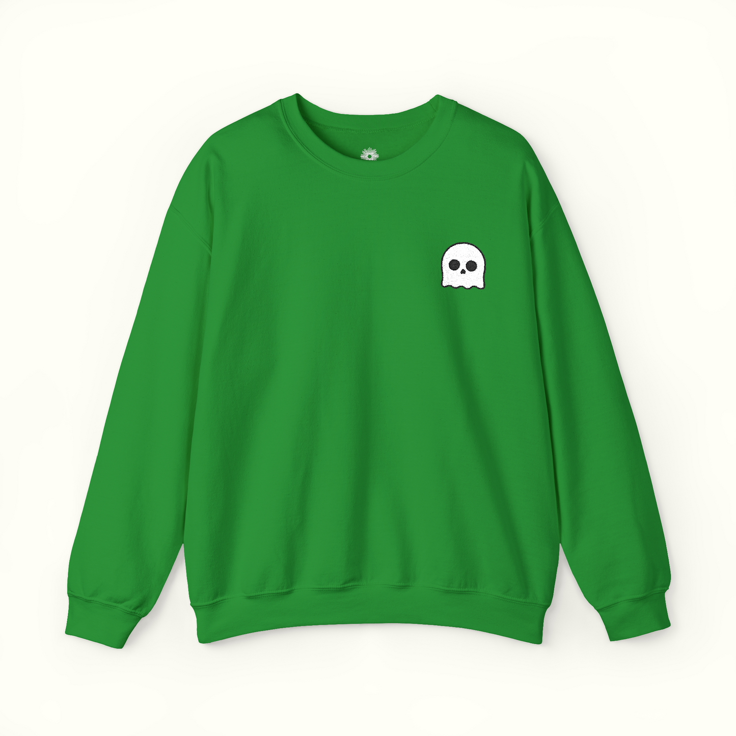 Embroidered Ghost Crewneck Sweatshirt