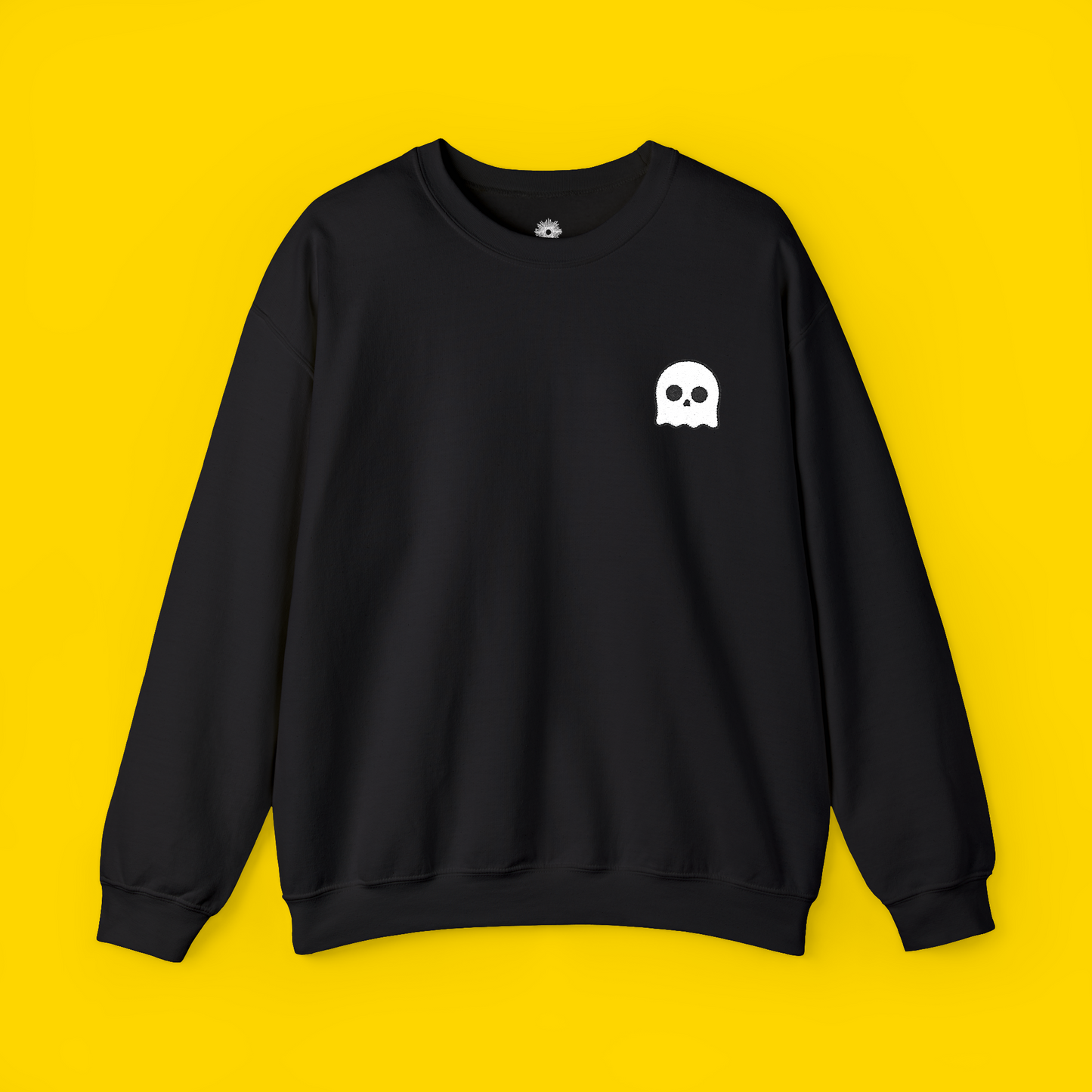 Embroidered Ghost Crewneck Sweatshirt