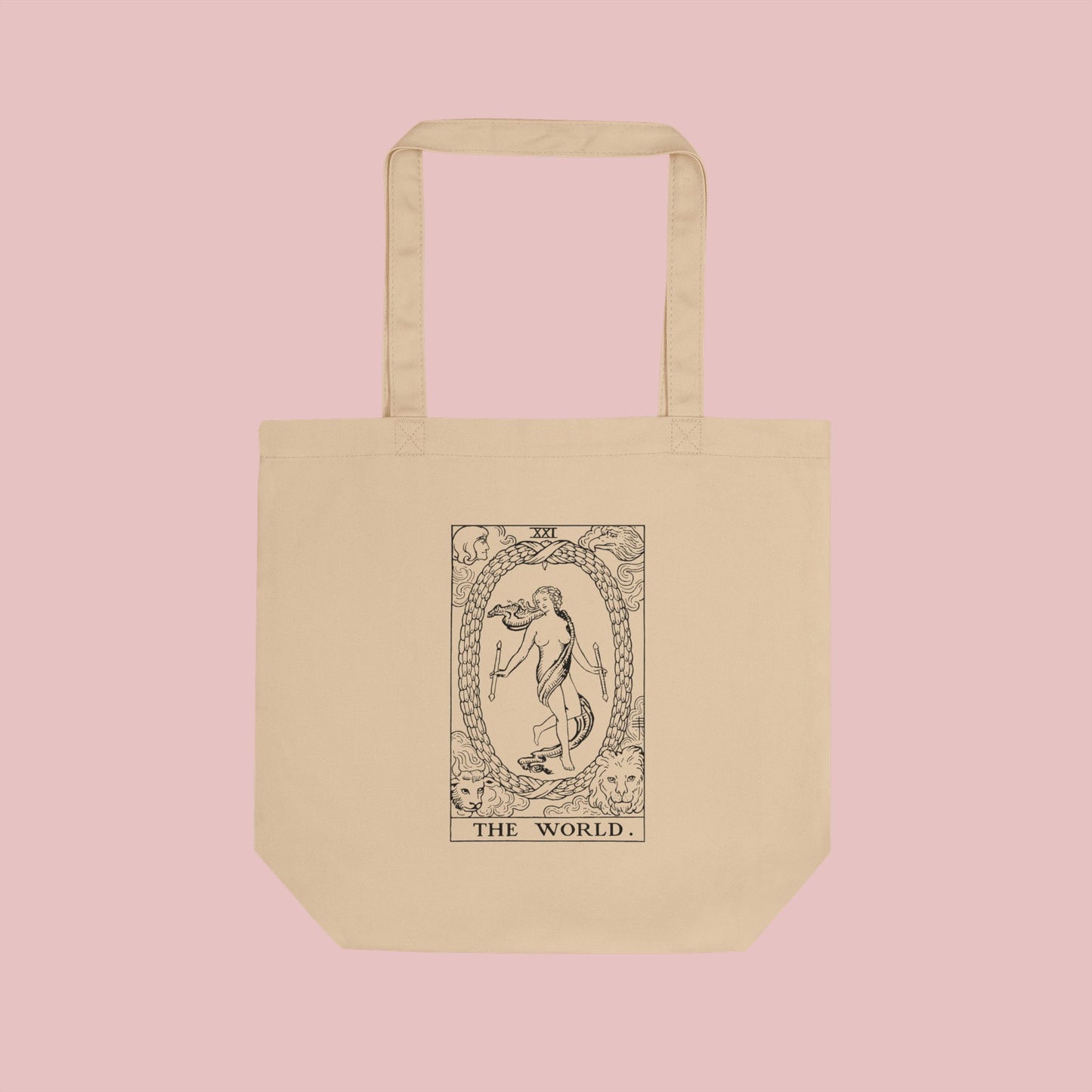 Eco Tote Bag - Tarot Card The World