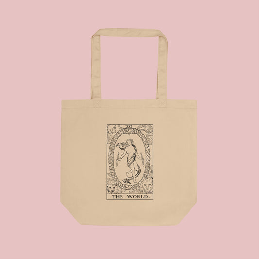 Eco Tote Bag - Tarot Card The World