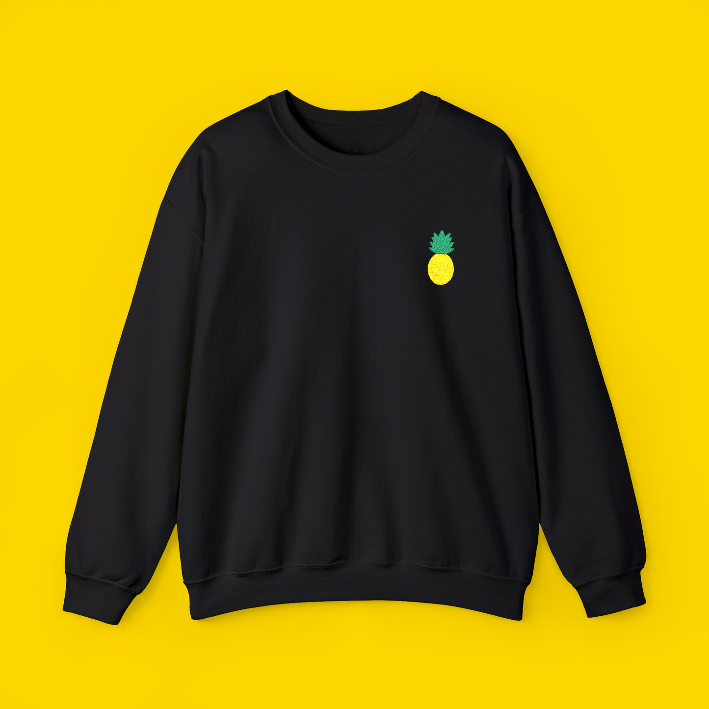 Embroidered 'Pineapple' Crewneck Sweatshirt