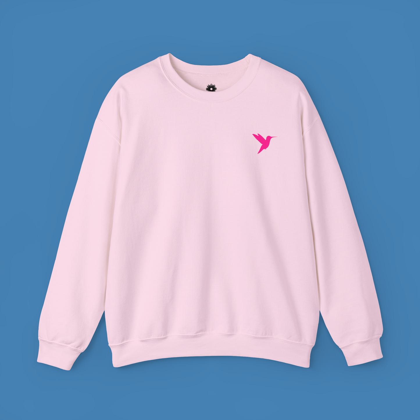 Embroidered 'Hummingbird' Crewneck Sweatshirt