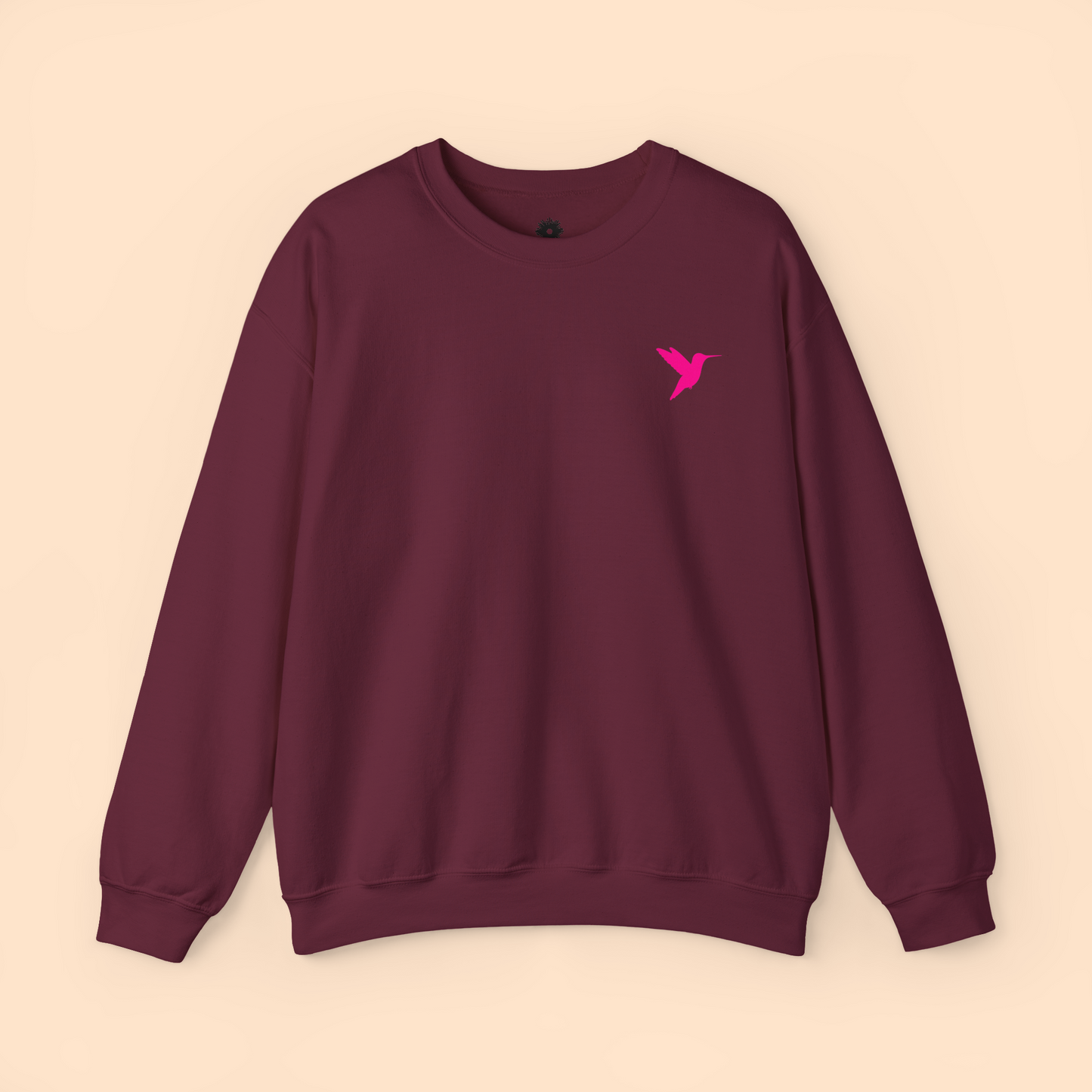 Embroidered 'Hummingbird' Crewneck Sweatshirt