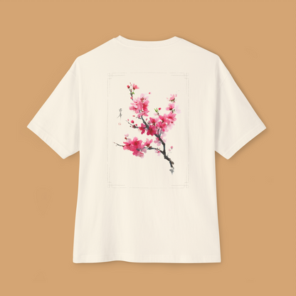 Oversized Tee 'Japanese Cherry Blossoms'