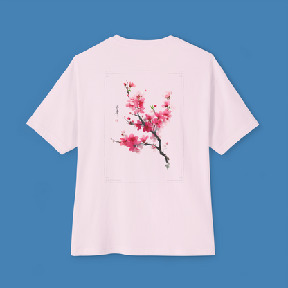Oversized Tee 'Japanese Cherry Blossoms'