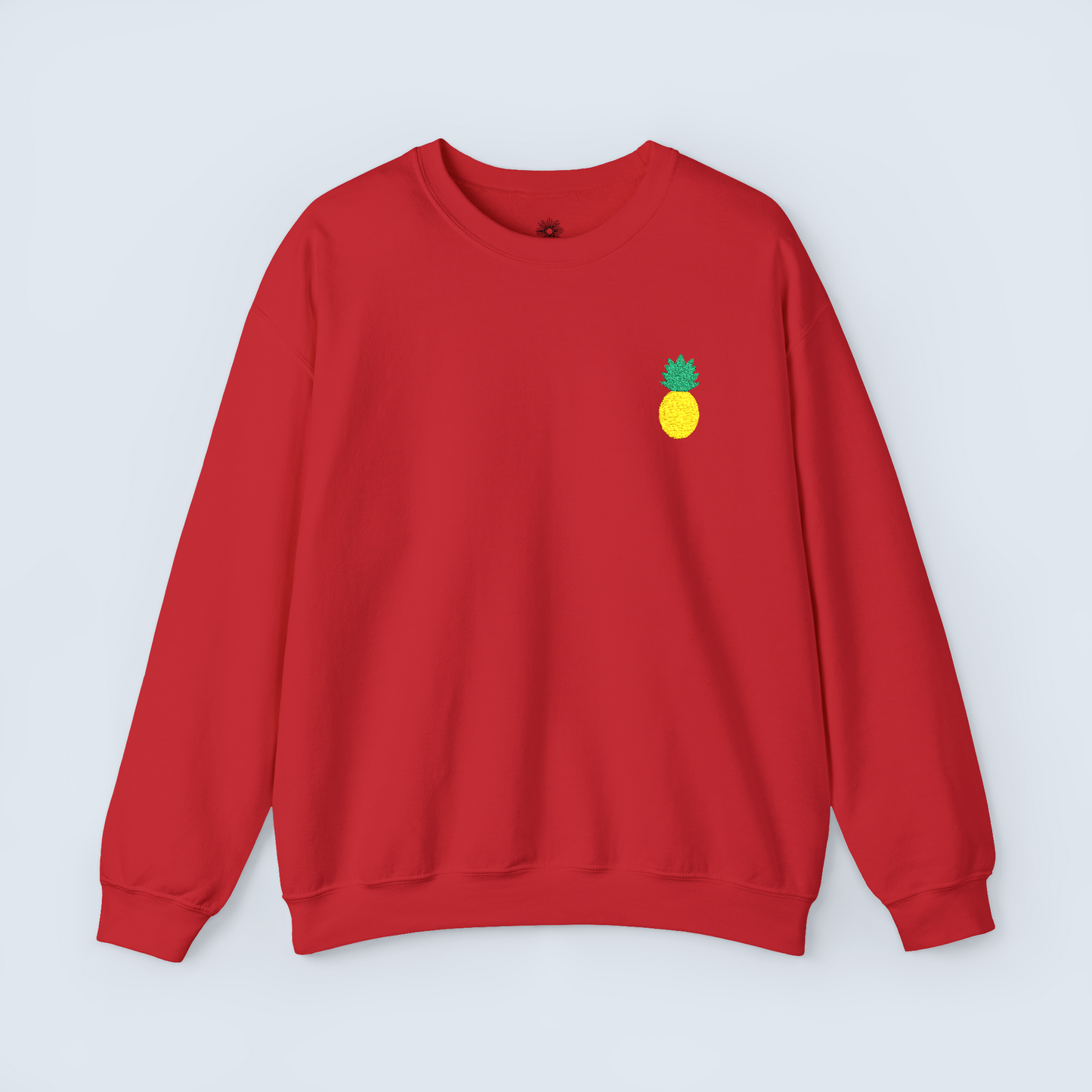 Embroidered 'Pineapple' Crewneck Sweatshirt