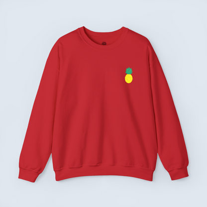 Embroidered 'Pineapple' Crewneck Sweatshirt