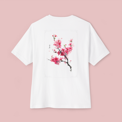 Oversized Tee 'Japanese Cherry Blossoms'