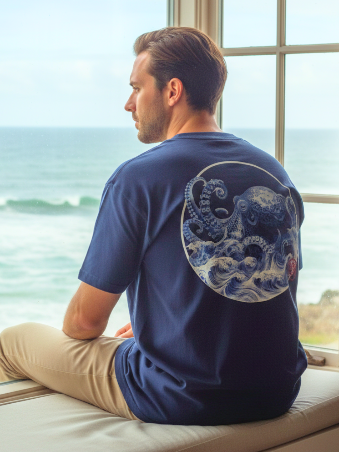 Unisex Boxy Tee 'Octopus'