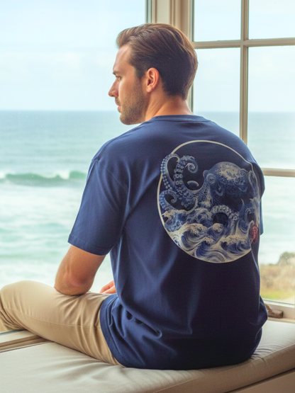 Unisex Boxy Tee 'Octopus'