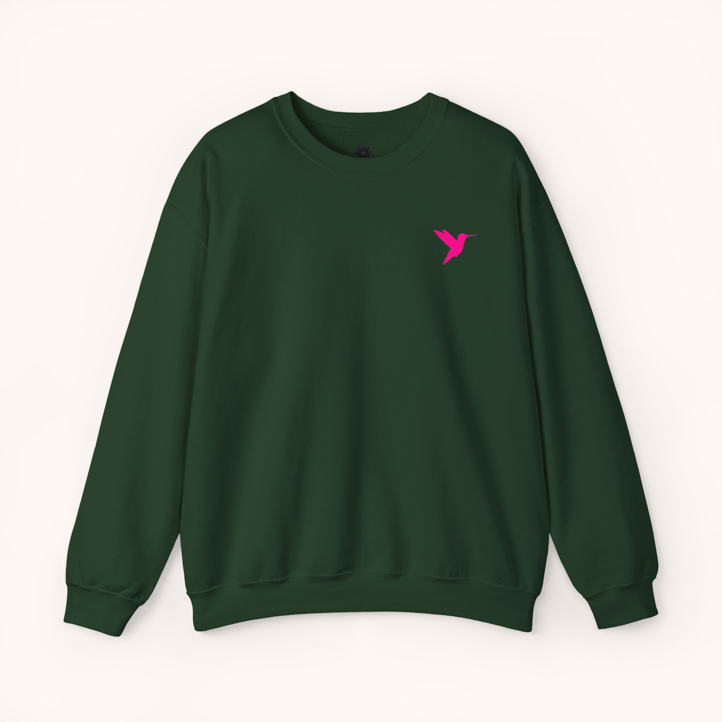 Embroidered 'Hummingbird' Crewneck Sweatshirt