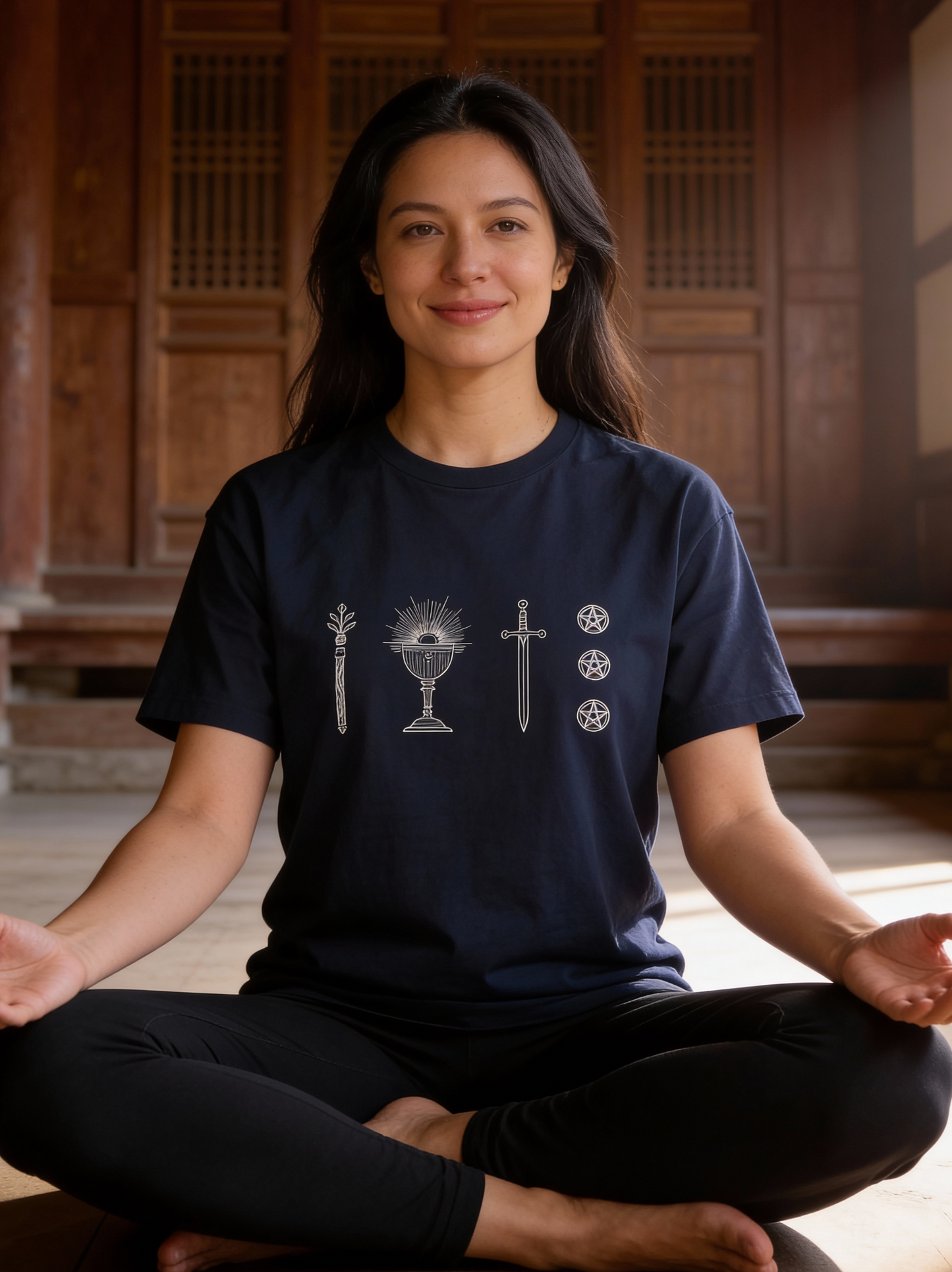 Oversized Boxy Tee 'Elements of Tarot'